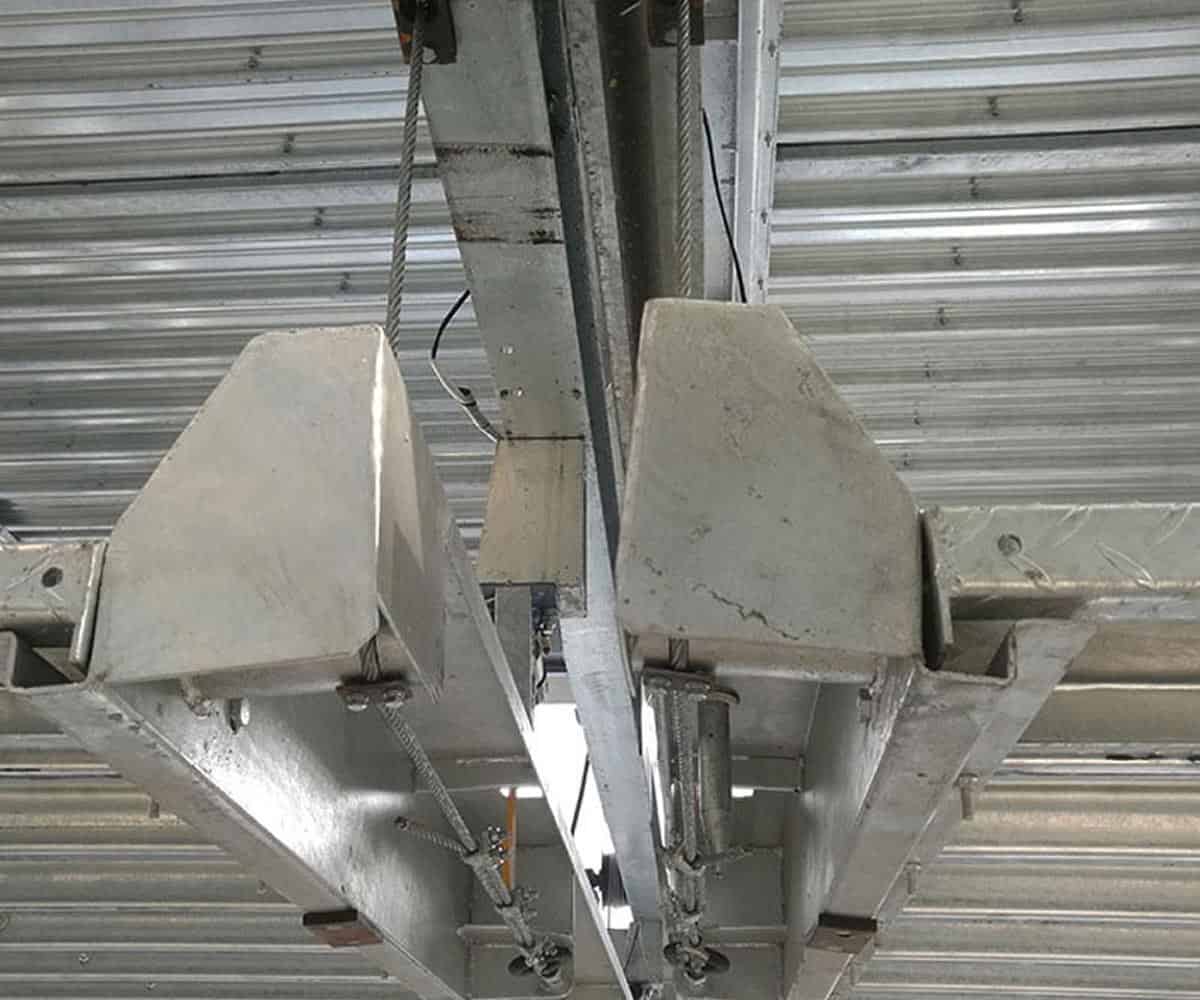 榕江兩柱簡易升降停車庫拆除