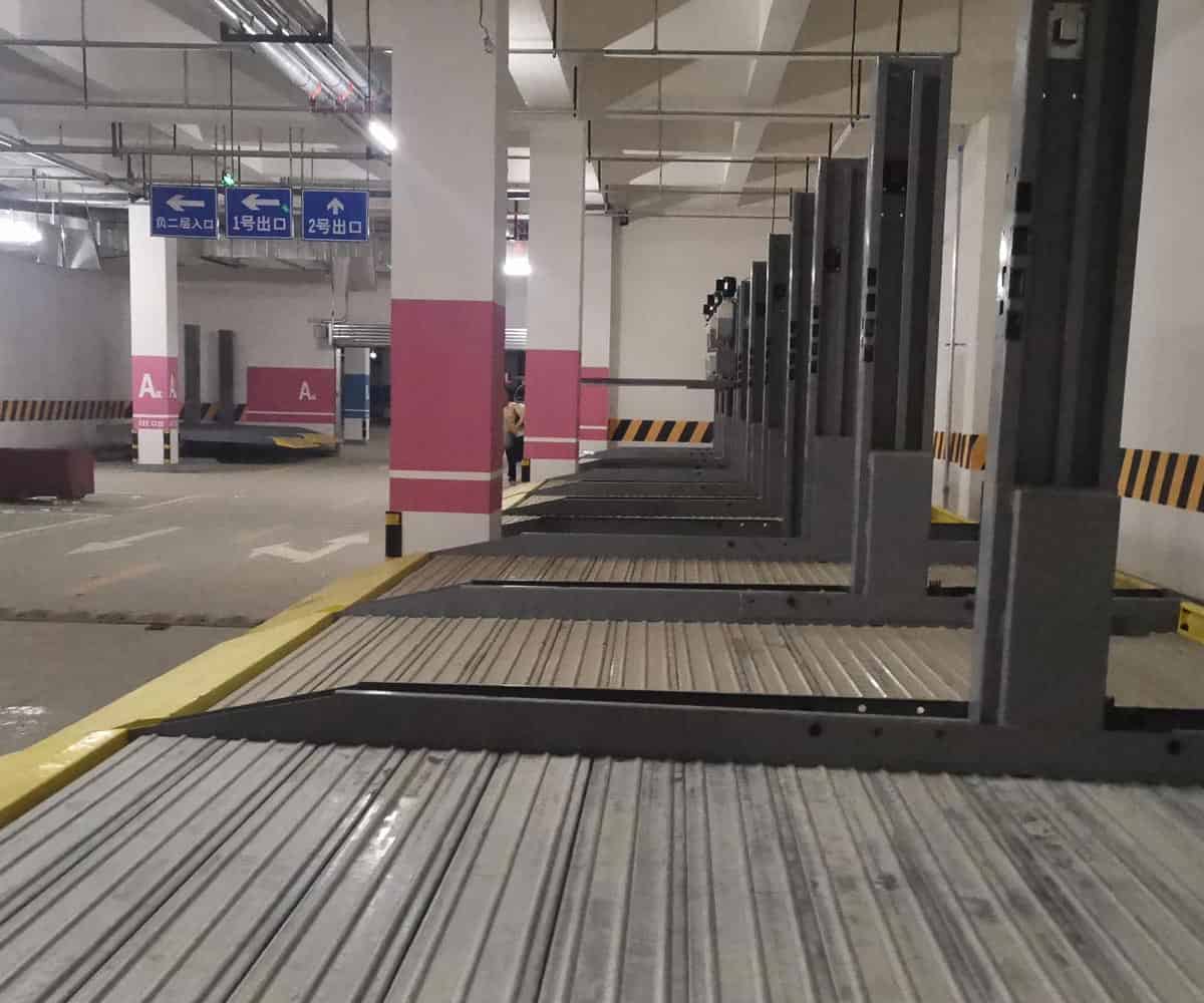 湖北雙柱升降式機械停車設備二手