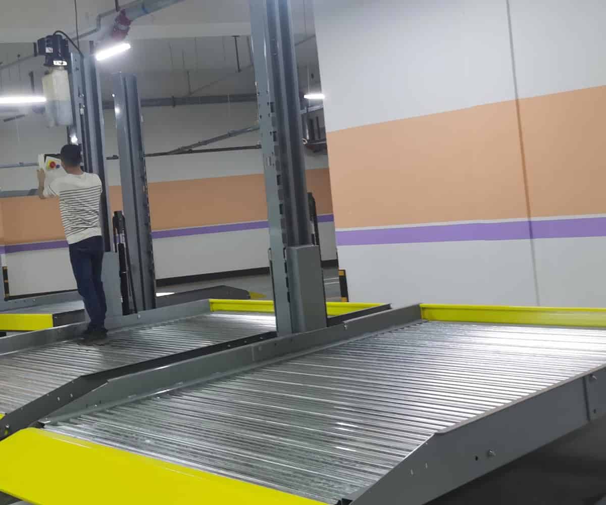 獨山兩層PSH型機械停車位租用