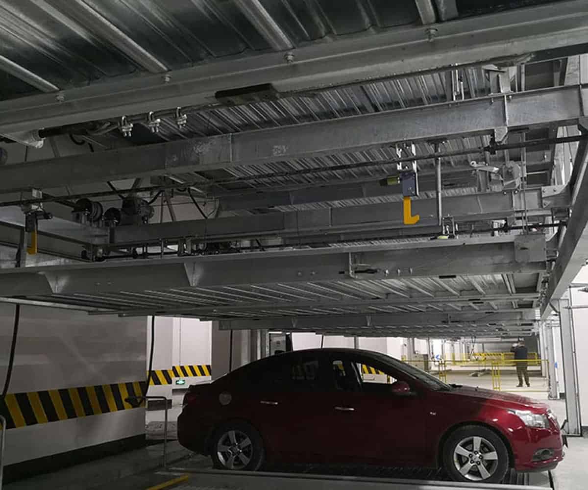 兩層簡易升降類停車庫回收