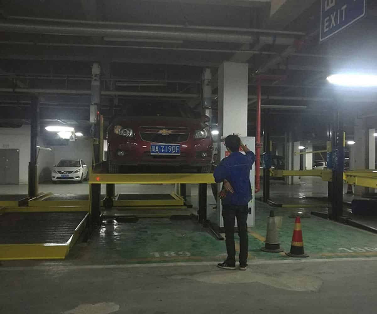 俯仰立體停車設備價格