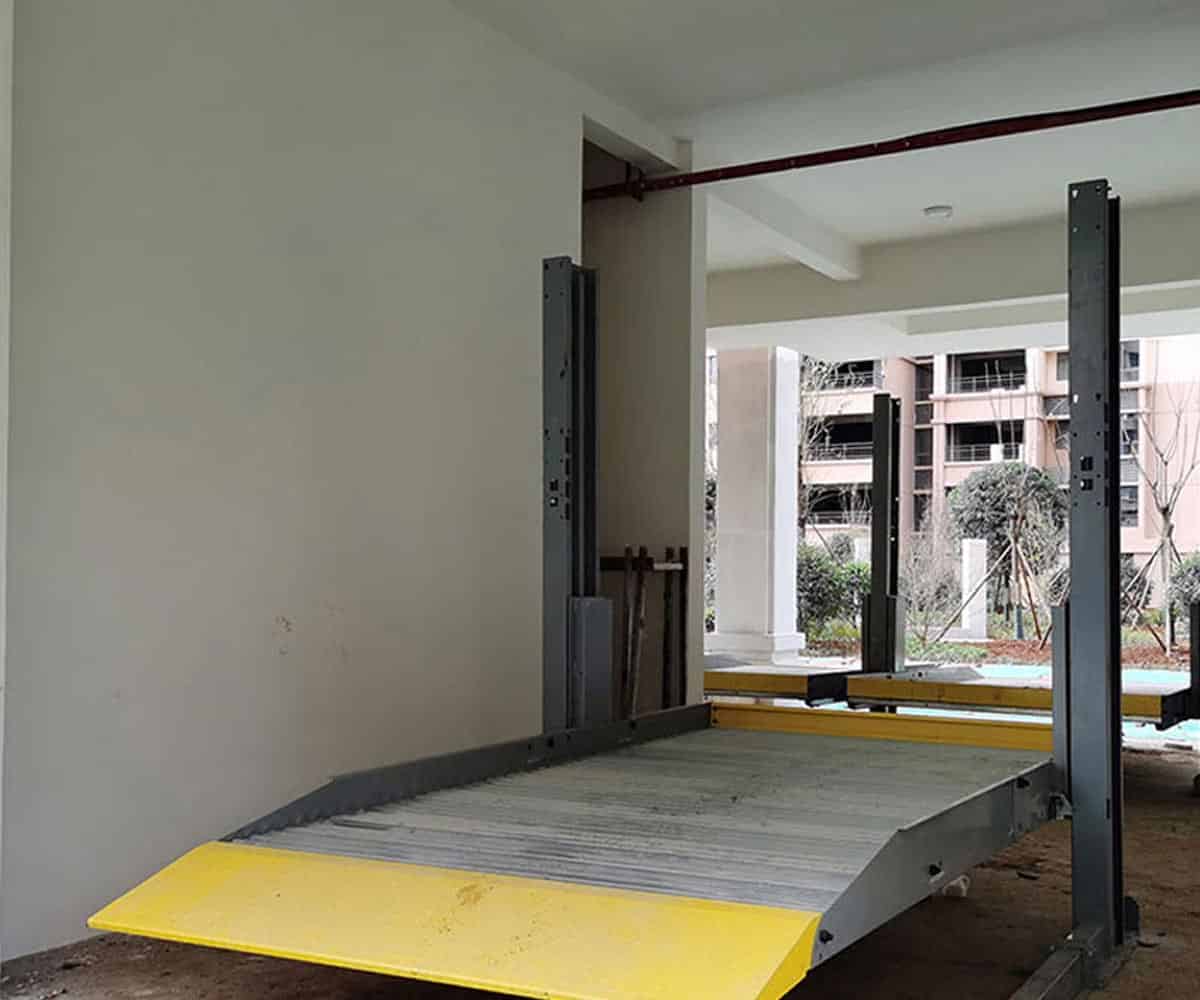 地下室簡易升降機械車庫租用