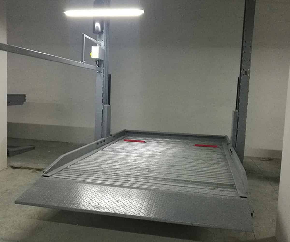 白云雙柱簡易式立體停車回購