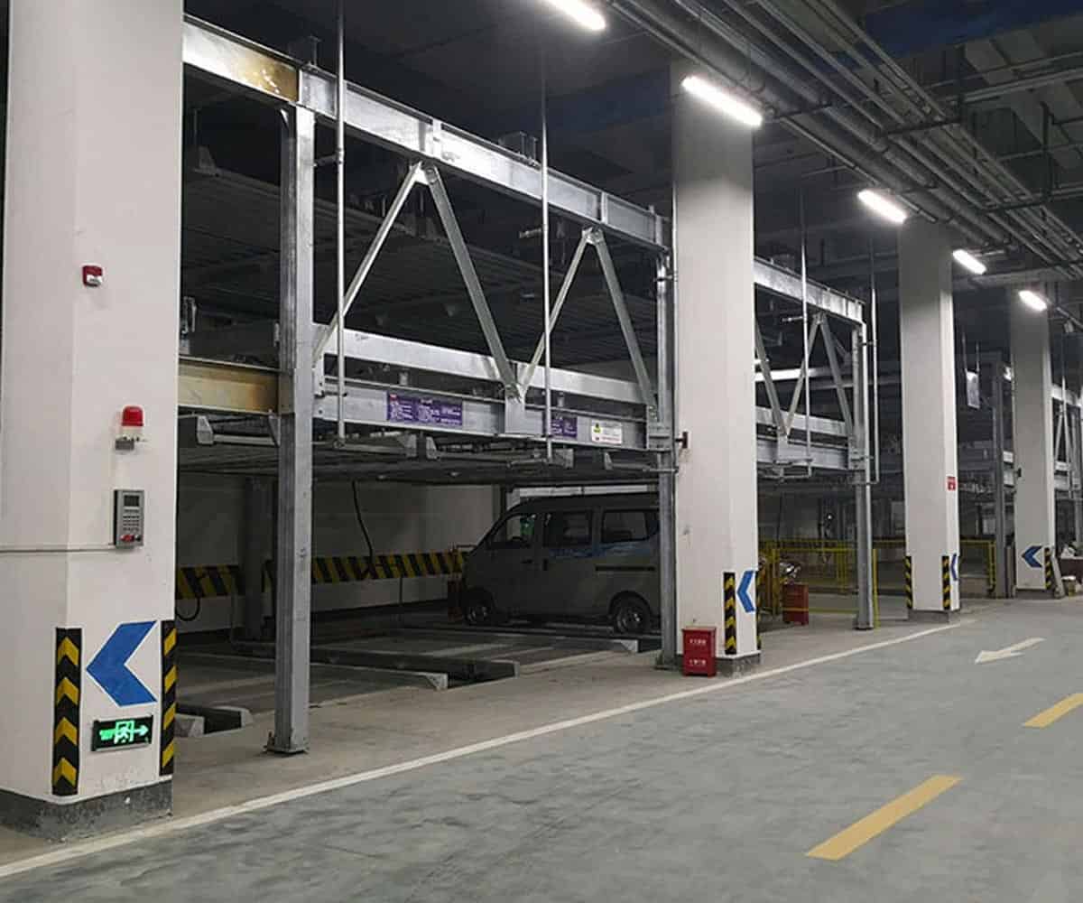 平塘雙柱簡易升降類機械車位過規劃