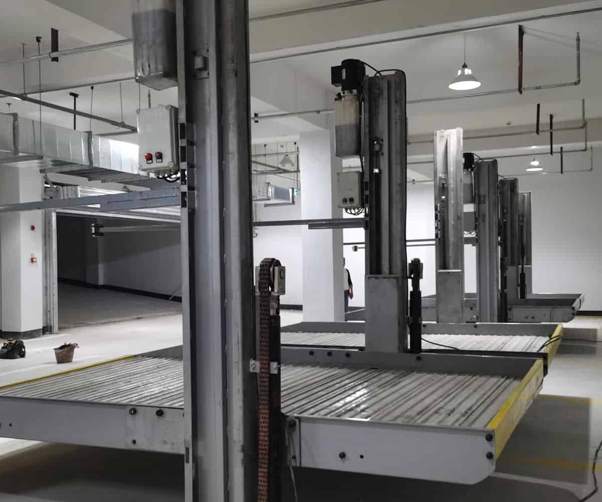 都勻兩層升降式機械停車安裝