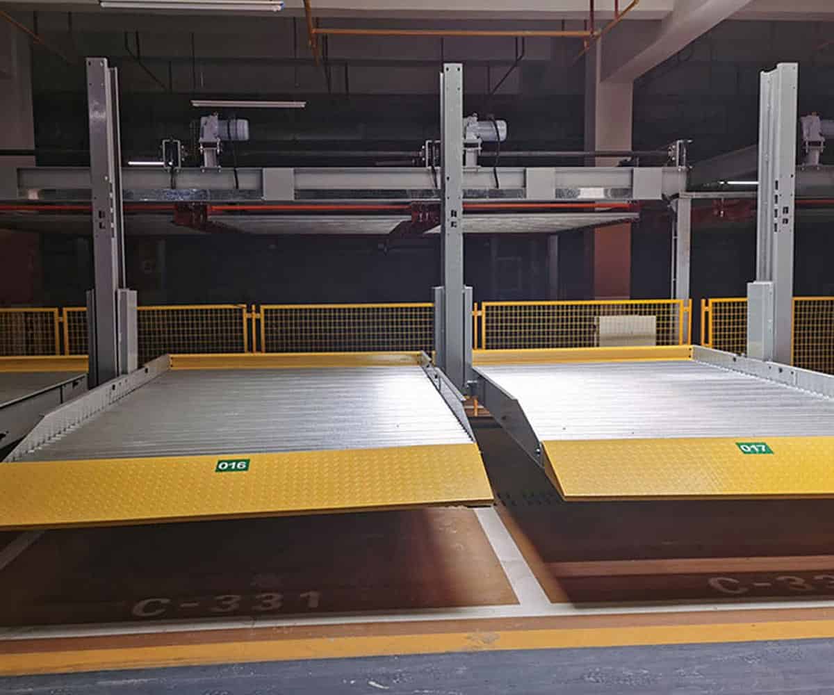 都勻簡易停車立體車庫過驗收