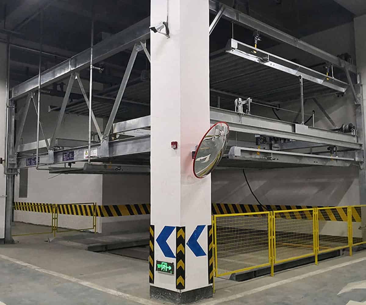 都勻四柱升降式立體停車位過規劃