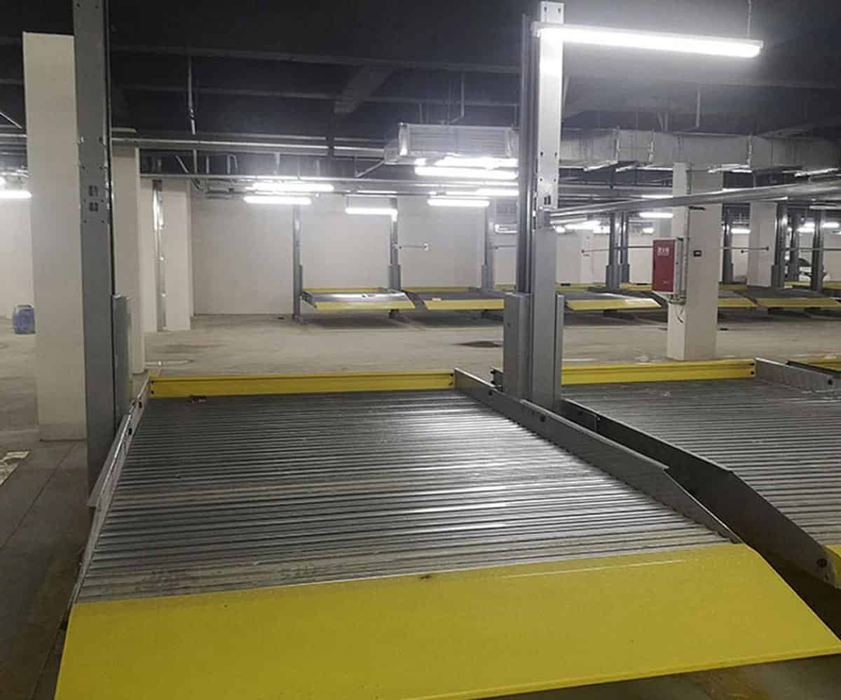 貴州三層升降橫移機械停車場回購