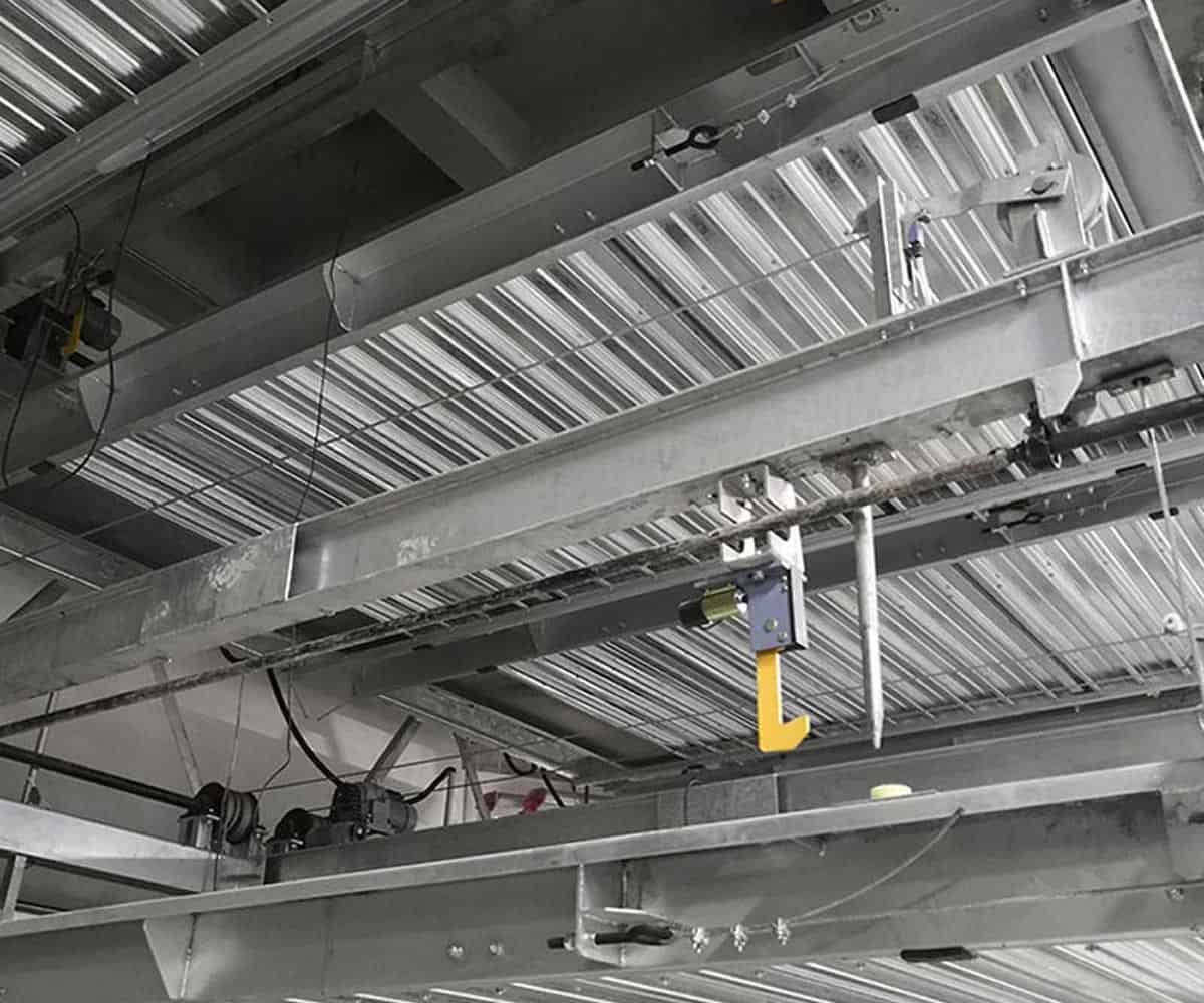 獨山雙層升降橫移式機械式立體停車設備回收