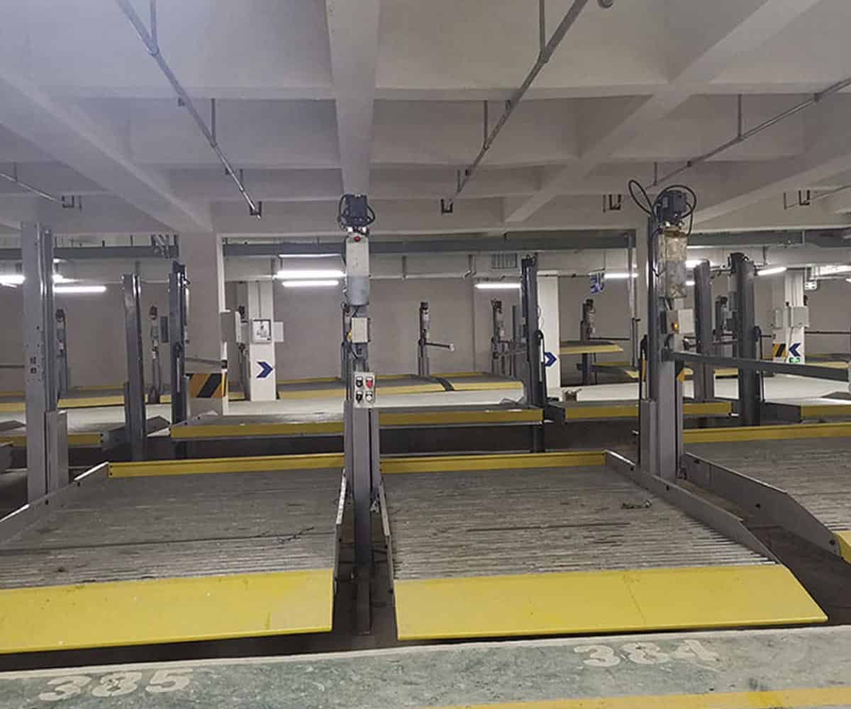 甘肅地下室簡易升降類立體車庫改造