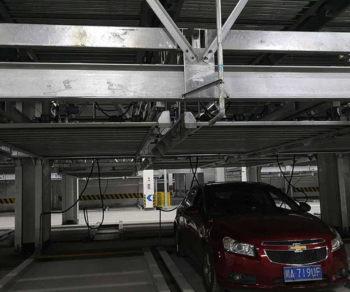 雷山雙層升降平移式機械停車租賃