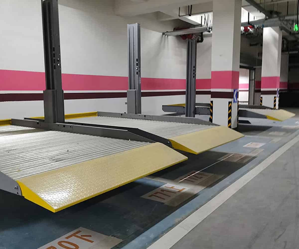 獨山四柱簡易升降停車位出租