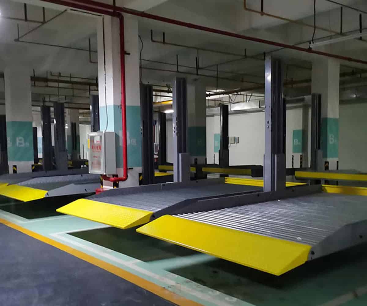 陜西兩層簡易升降機械停車場價格