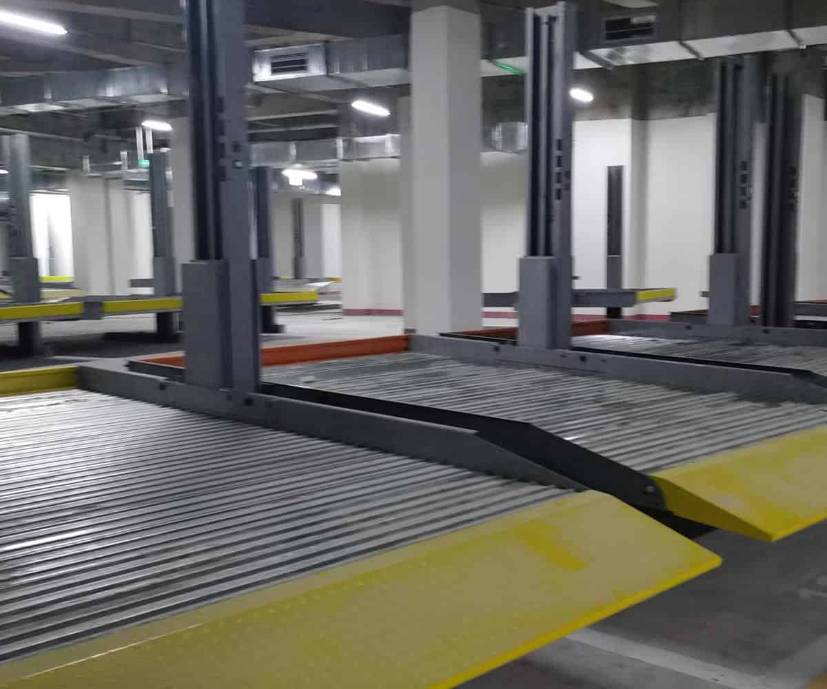 雙層簡易升降類機械停車場二手