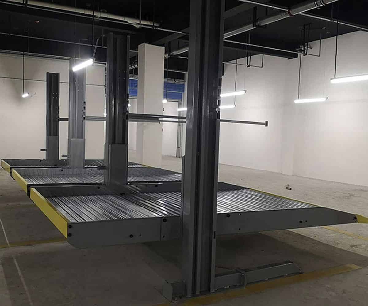 都勻PSH升降橫移式機械式立體車庫改造