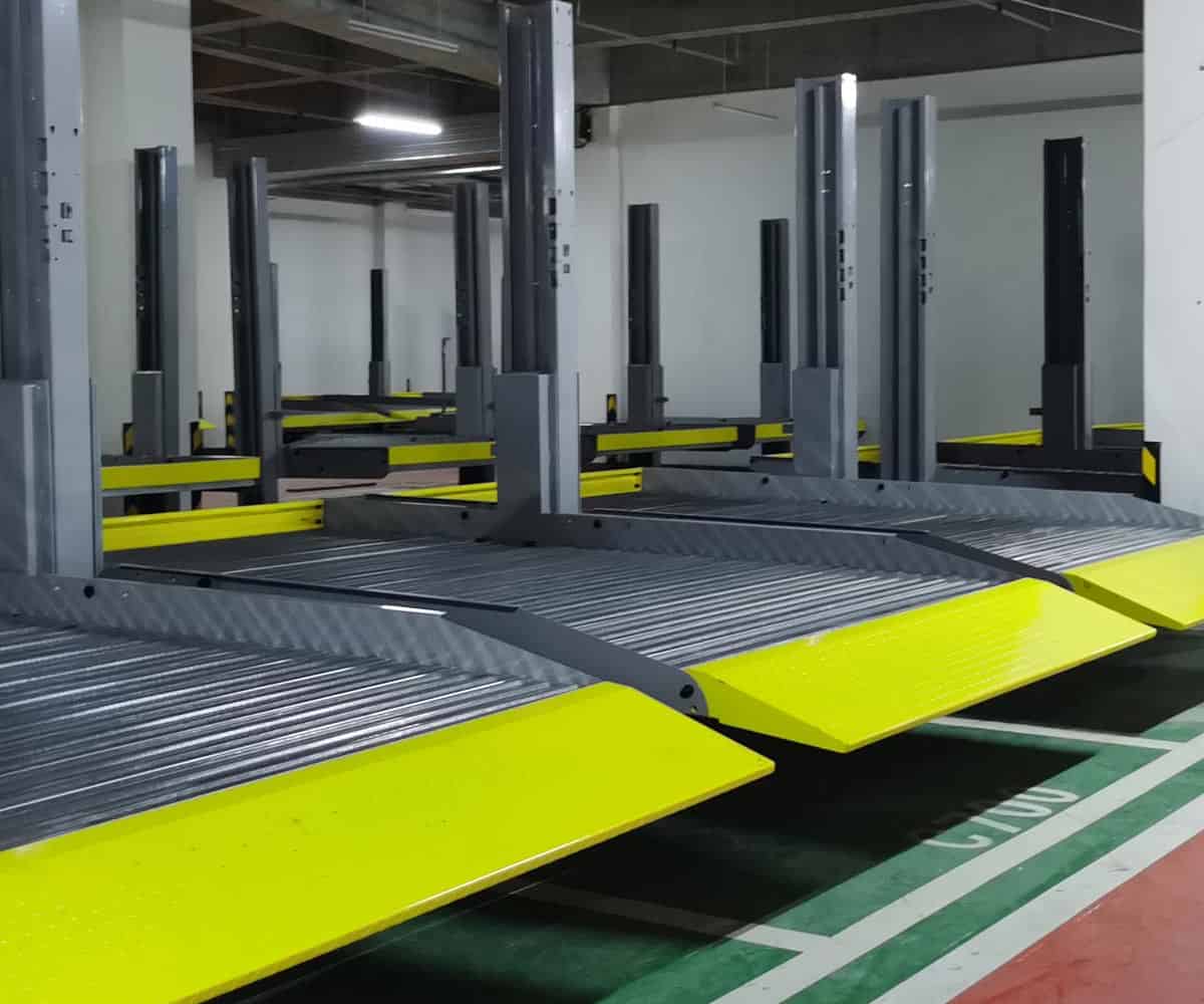 黎平雙層升降橫移式機械車庫出租