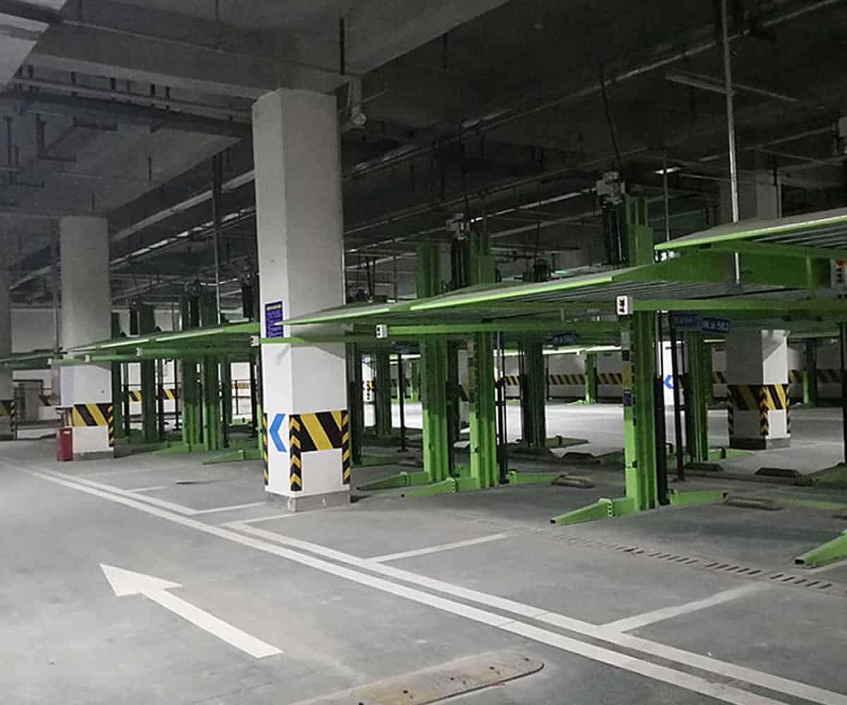 二層簡易類停車立體車庫收購