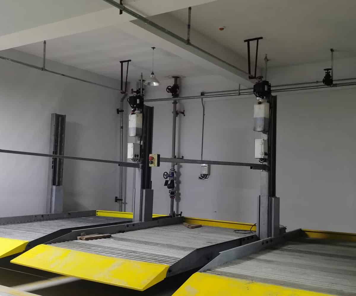 四柱立體車庫過驗收