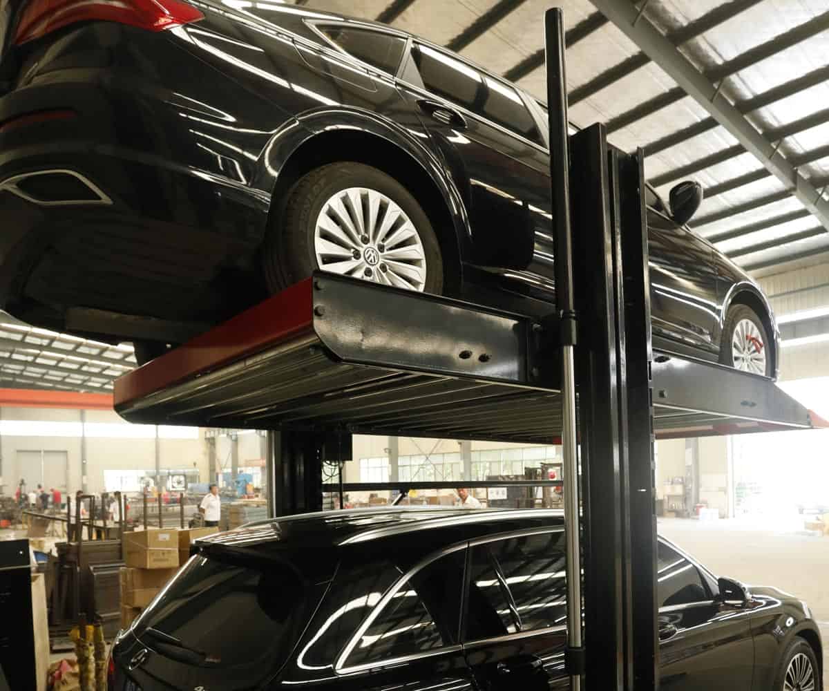 兩柱簡易升降式立體車庫設備