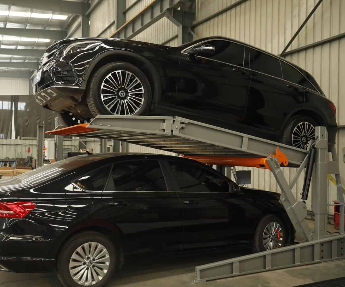 俯仰式簡易升降立體車庫設備