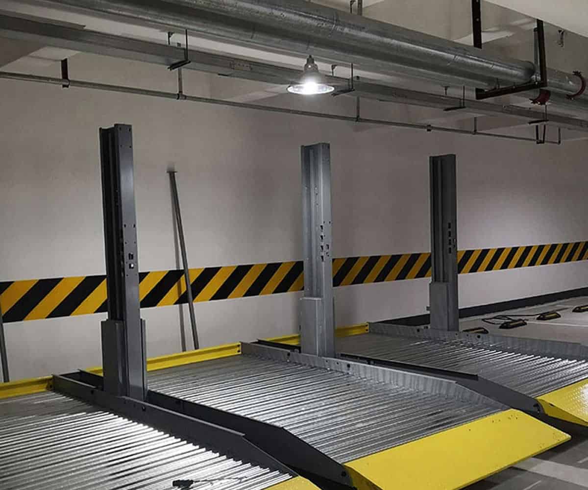 黃平小區停車位三種形式