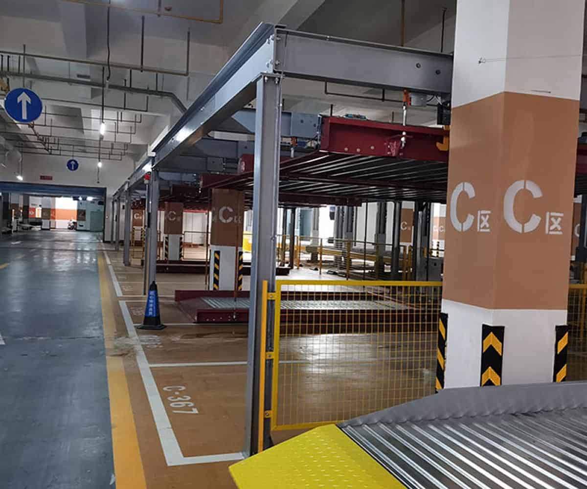 臺江立體停車設備里面的防火系統