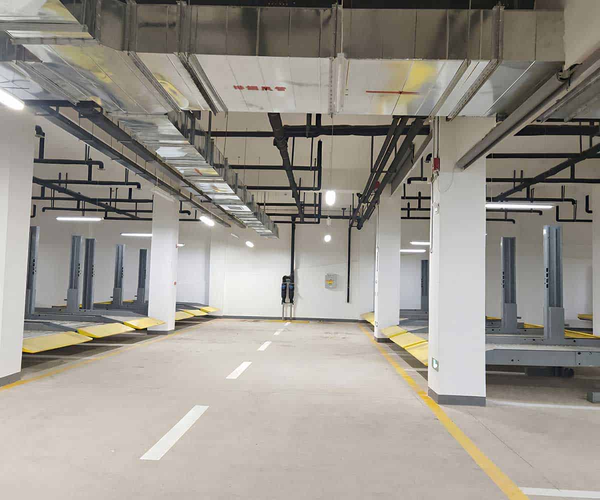 三穗橫移式立體停車位構造詳解