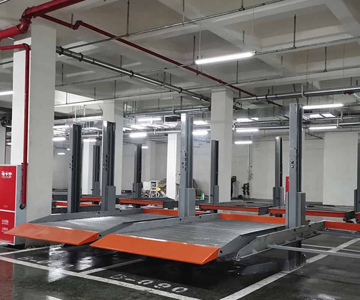 平塘立體車庫解決汽車的泊位問題