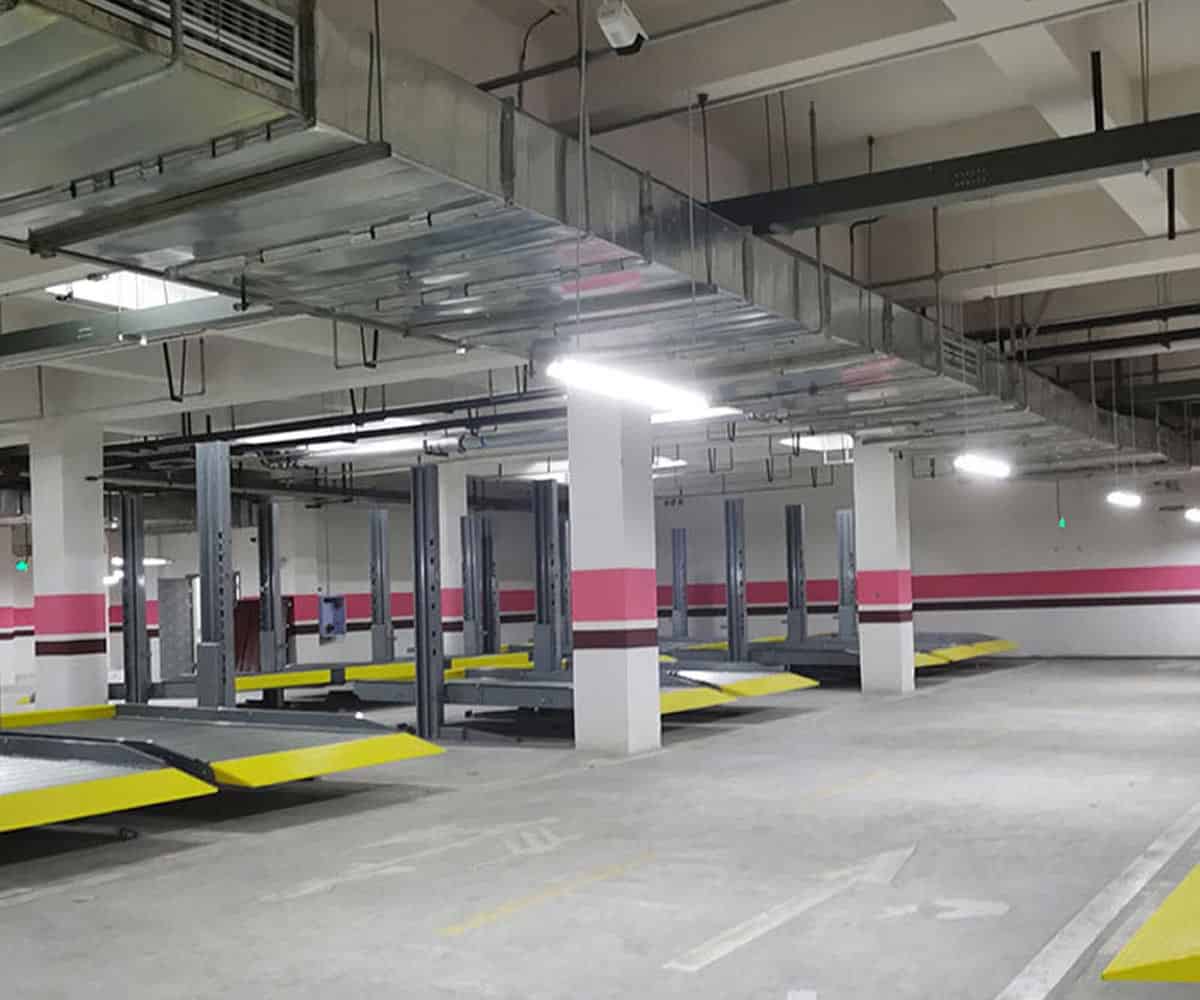 關嶺投資升降橫移類機械式停車設備組成結構解密