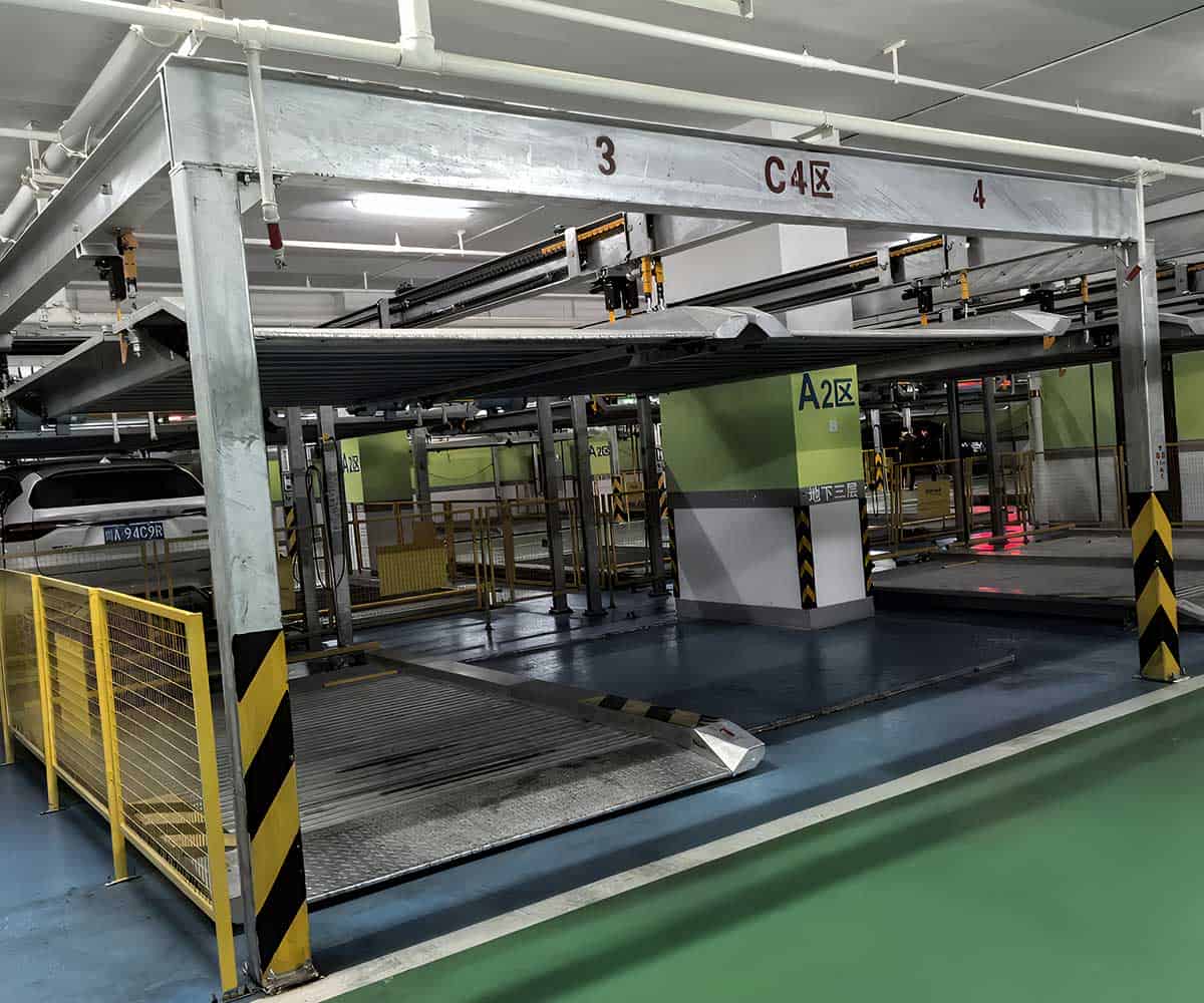 赫章二層升降橫移機械式停車設備不同類型車輛的適用性分析