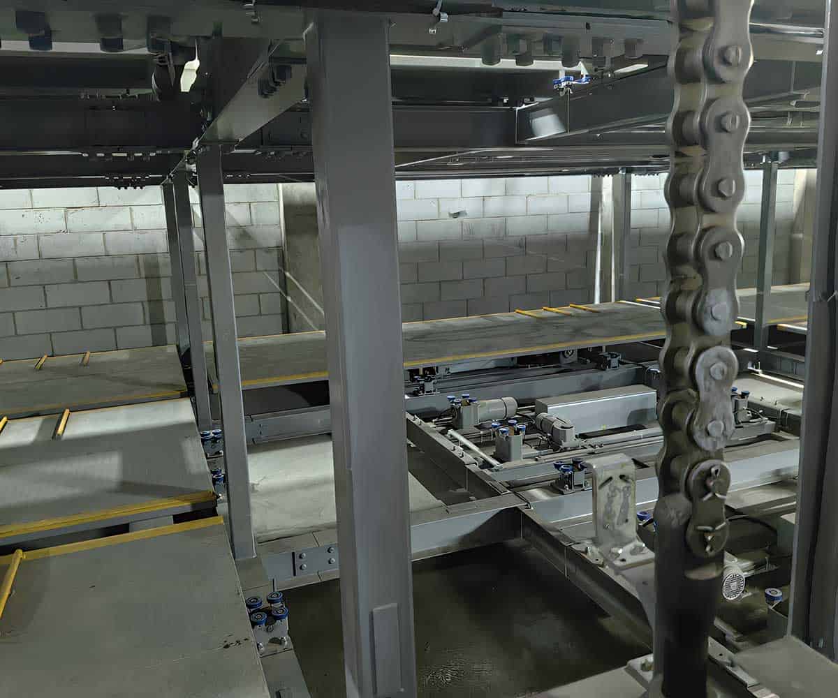 都勻2層升降橫移立體停車庫劃線的知識與實操