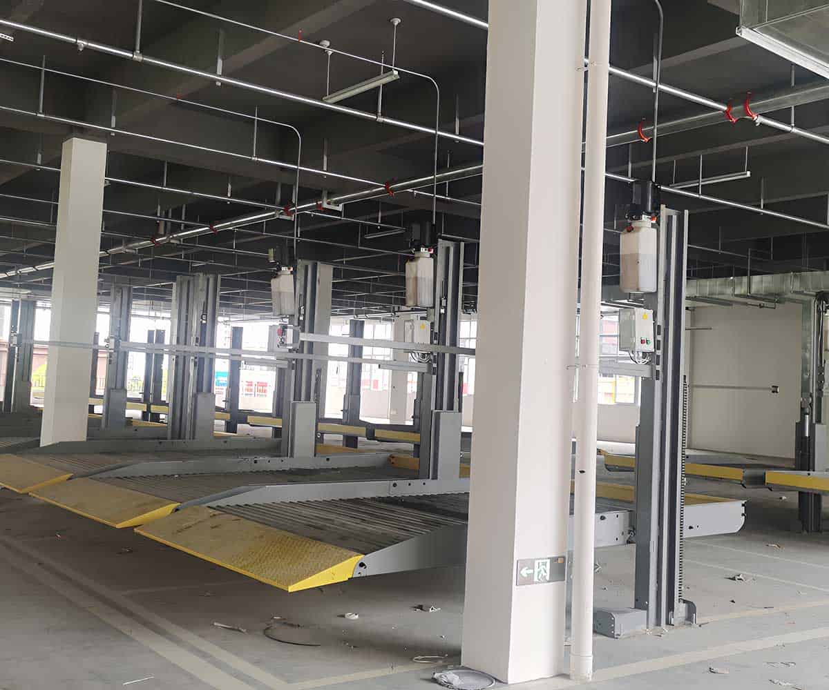 安龍2層立體車庫停車設備的工作原理分類