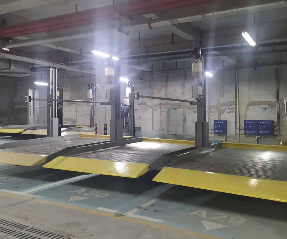 岑鞏PSH五層升降橫移類停車設備技術參數