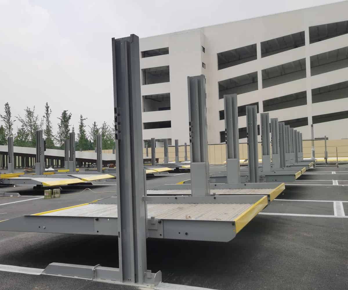 白云PSH五層升降橫移類停車設備（負一正四地坑式）技術參數