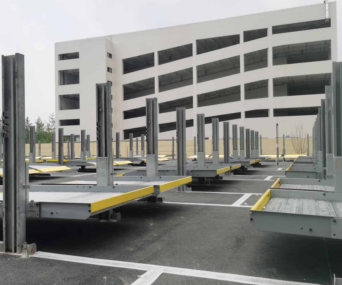 PSH四層升降橫移類停車設備（負一正三地坑式）技術參數