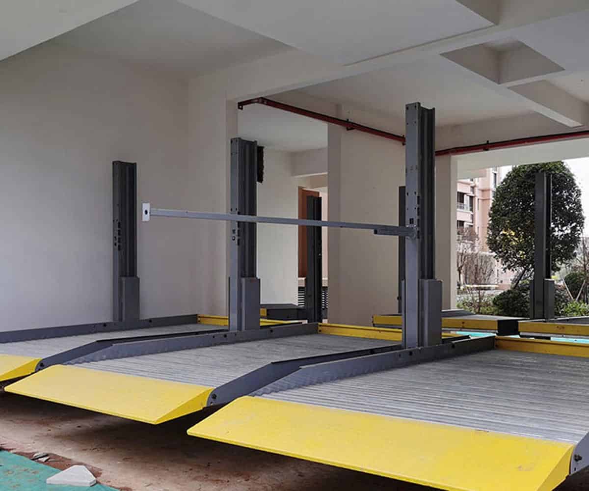 PSH四層升降橫移類停車設備（負二正二地坑式）技術參數