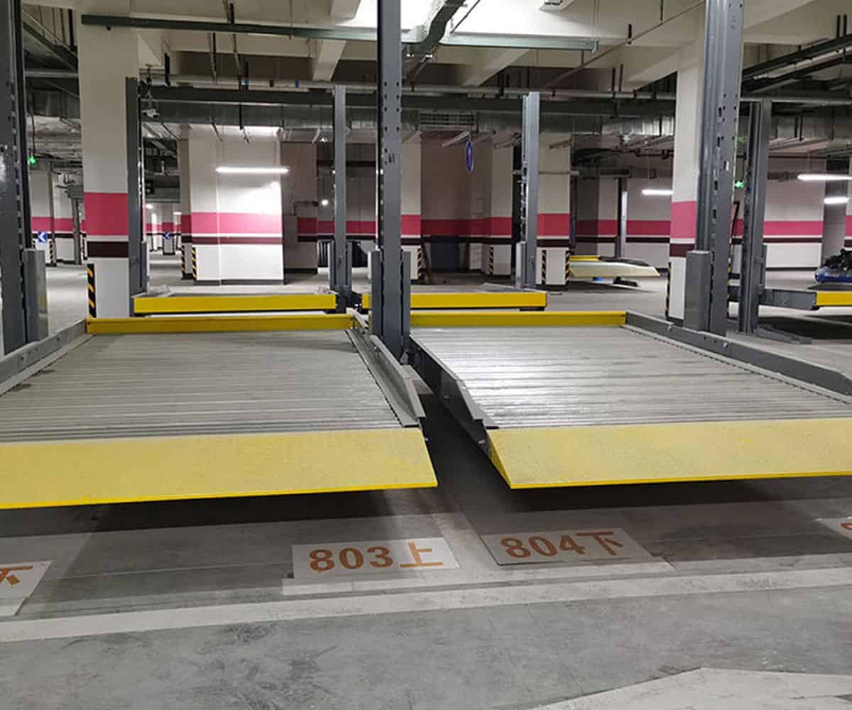 廣西PSH七層升降橫移類停車設備技術參數