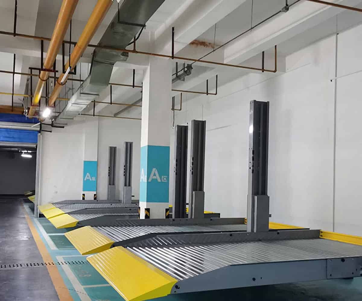 白云PSH六層升降橫移類停車設備技術參數