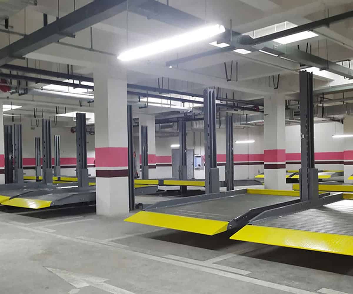 湖南PSH二層升降橫移類停車設備(單列式)技術參數