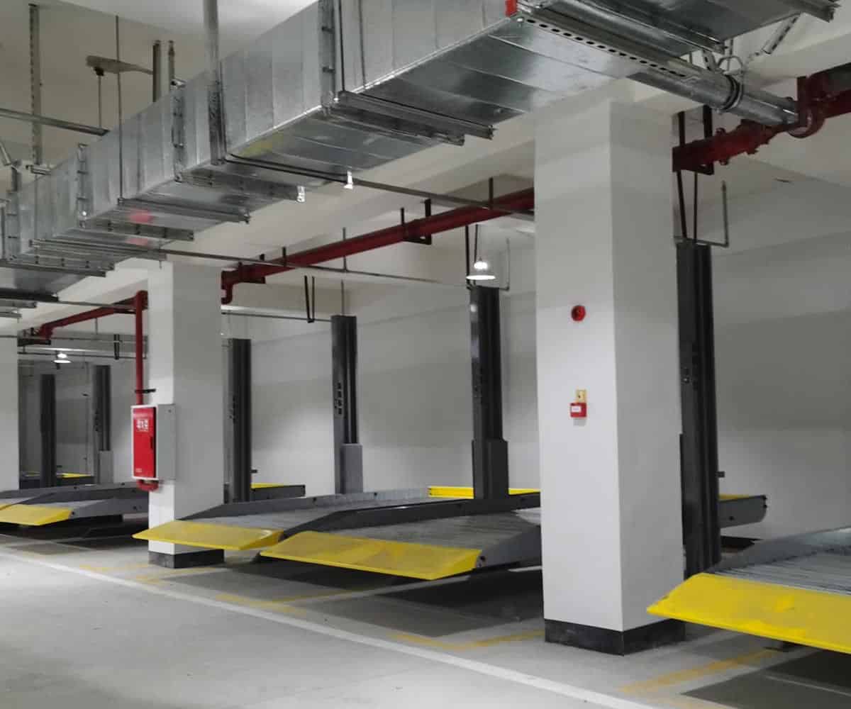 息烽PJS四柱兩層立體停車設備技術參數