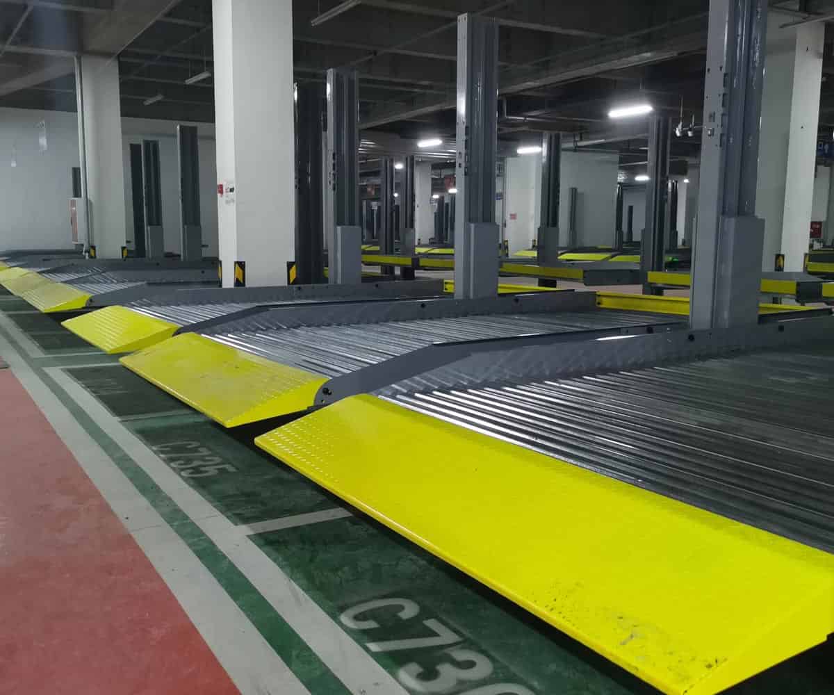 六枝立體車庫車位引導解決方案