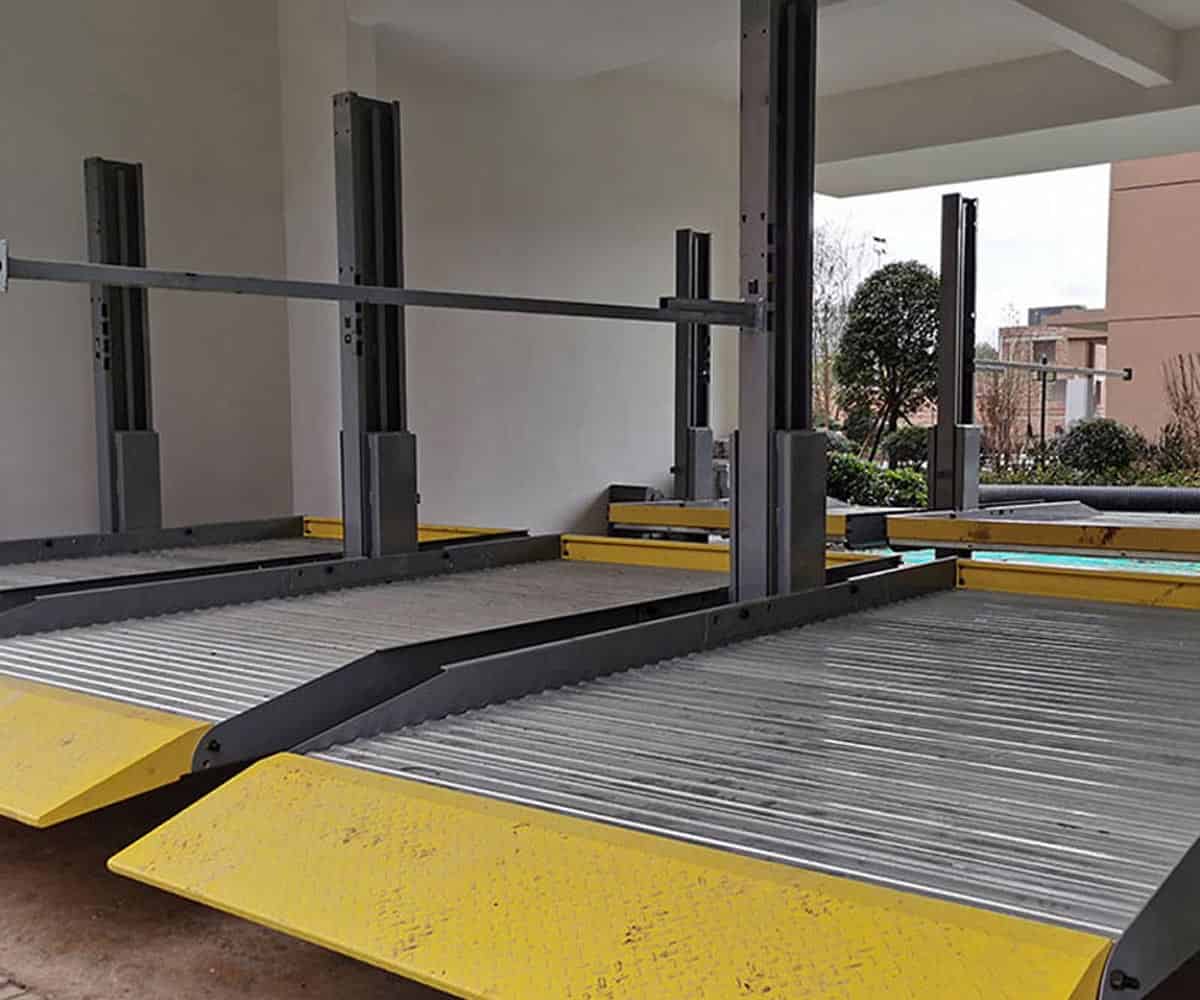 興仁立體停車庫與地面停車庫及停車樓停車庫的對比