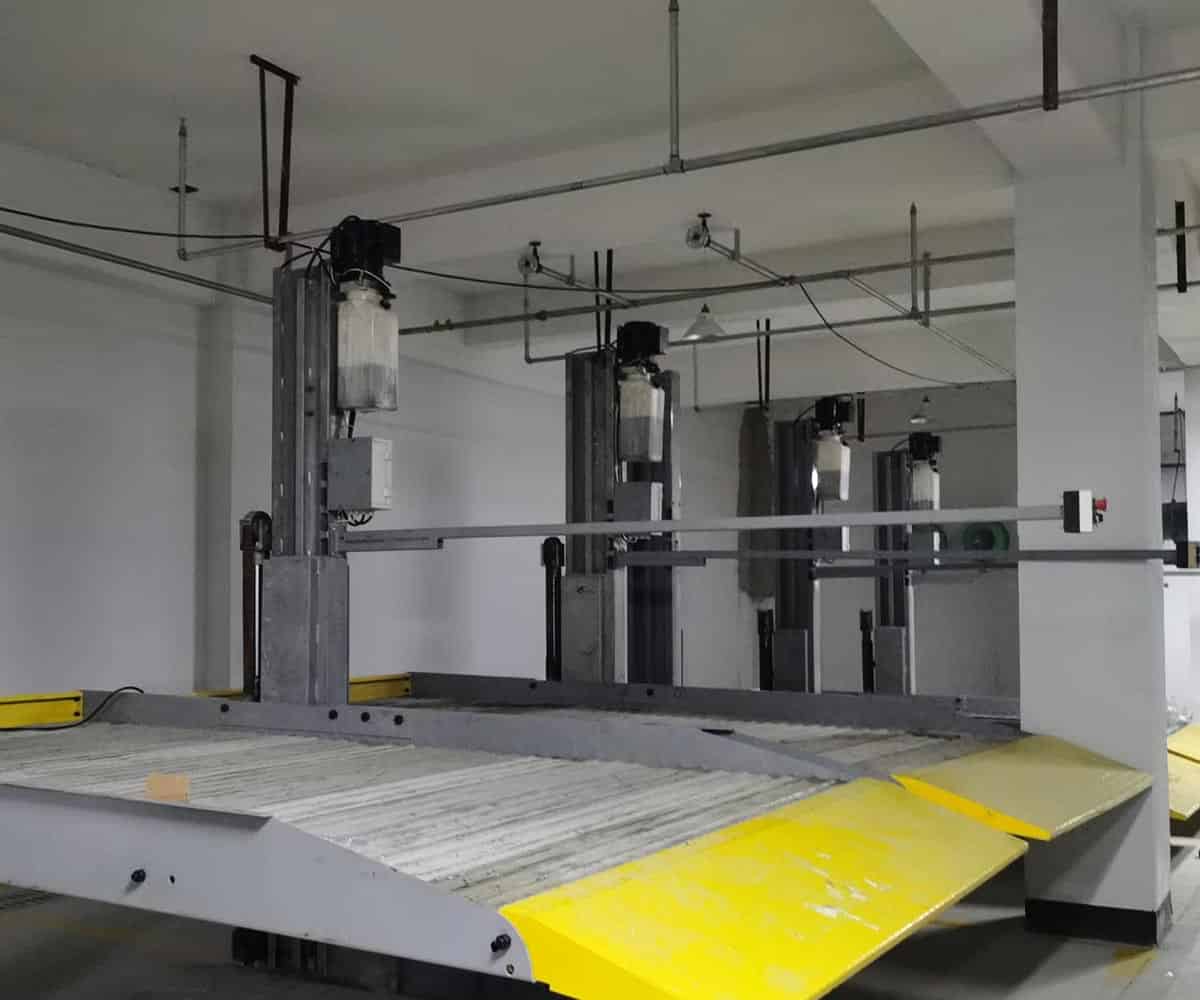 紫云冬季機械立體車庫升降平臺的使用注意事項