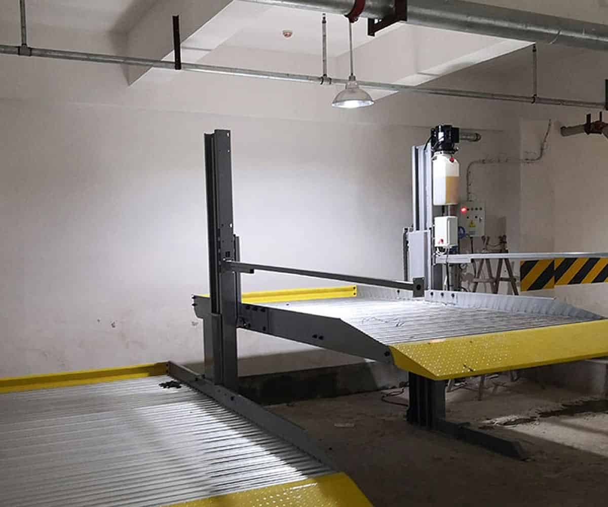 立體車庫機械部分工作原理圖