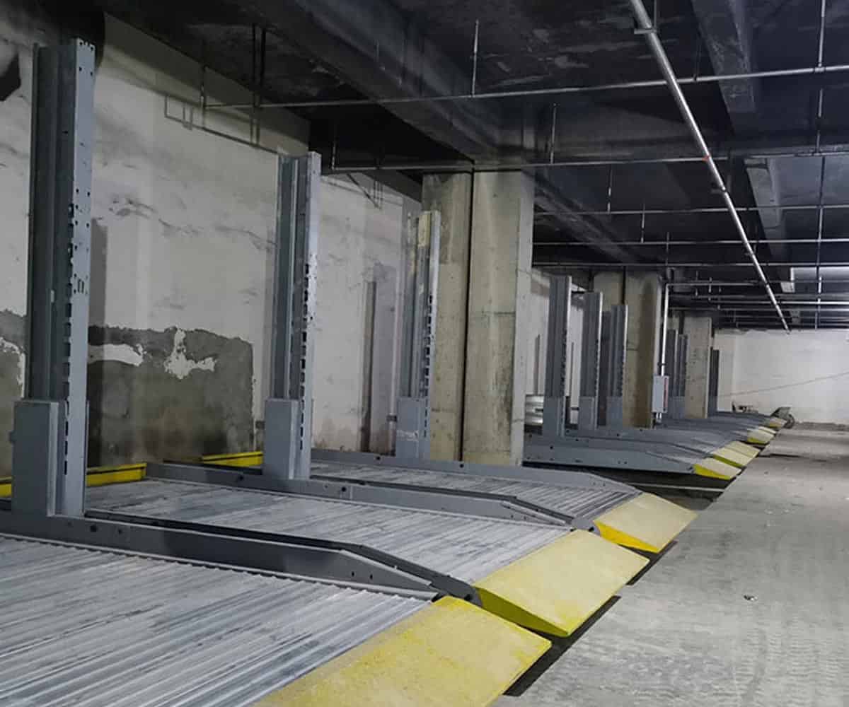 貴定普通機械式車庫由哪幾部分組成