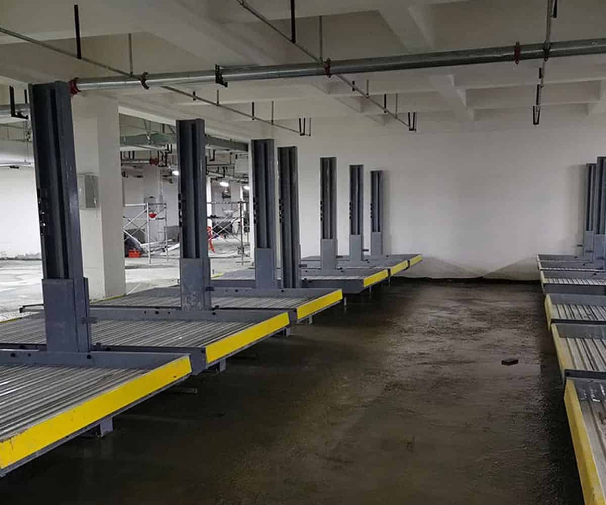 石阡升降立體車庫具有自我保護裝置被廣泛應用