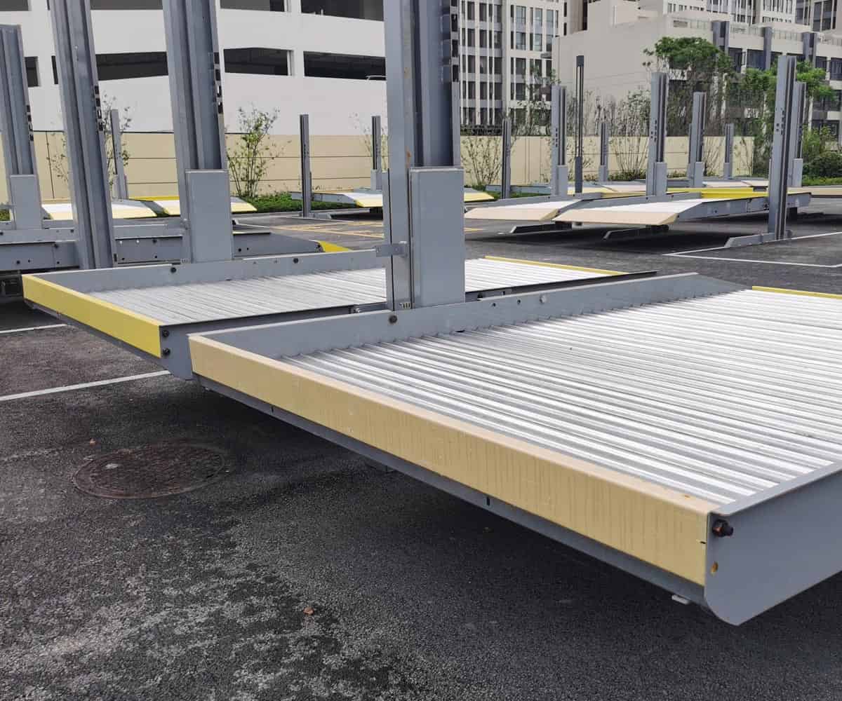 紫云怎樣巧妙地進出機械立體車庫