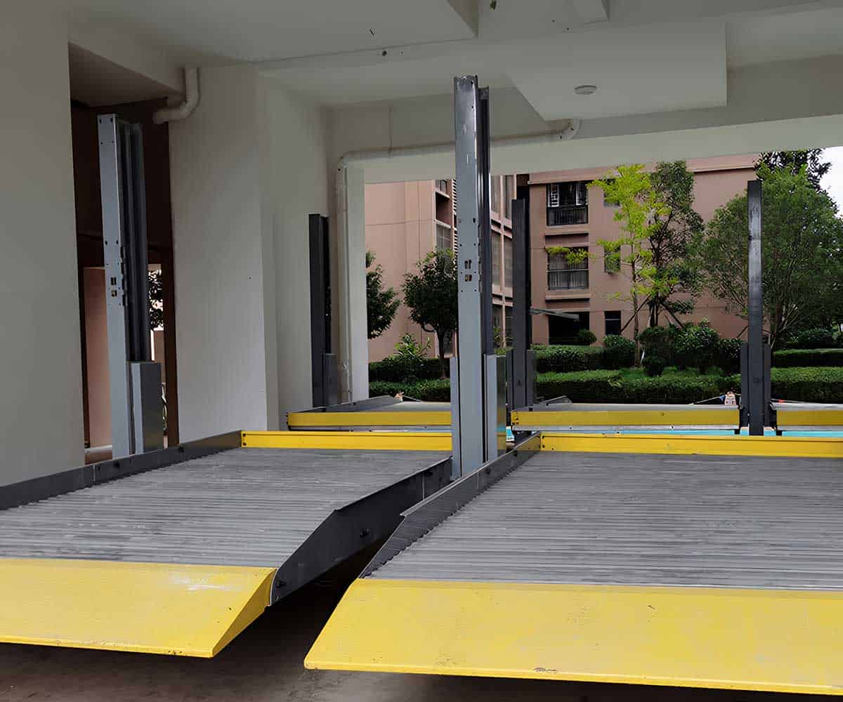 貴州簡易升降機械式立體車庫斷電重啟解決方案