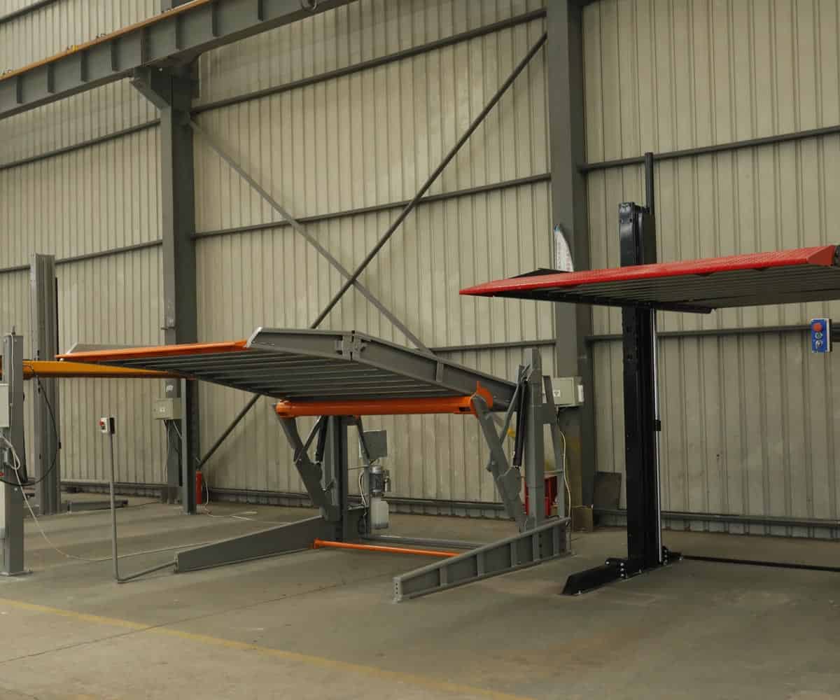 獨山雙層簡易類立體停車庫