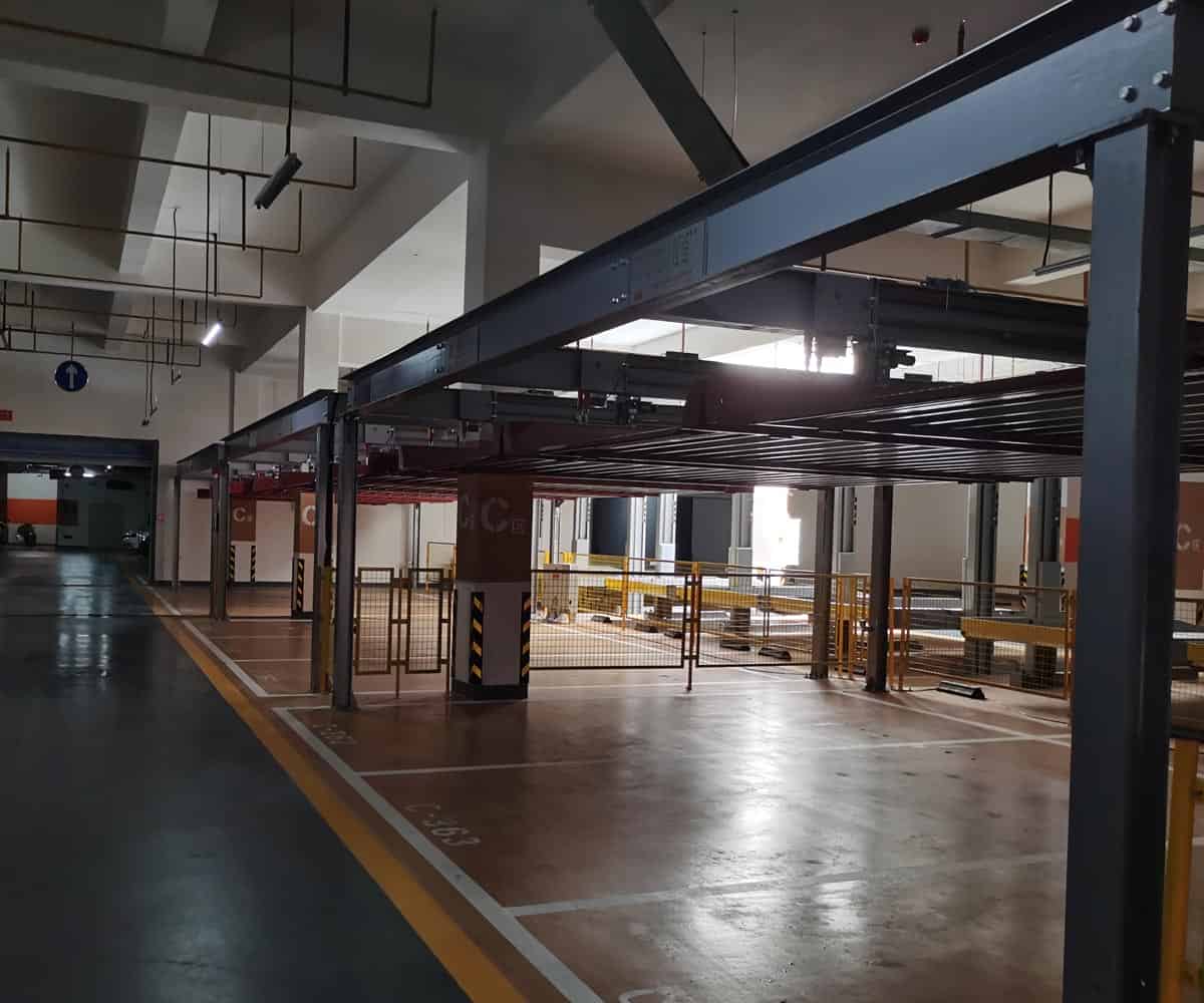 云南雙柱簡易類機械立體車庫